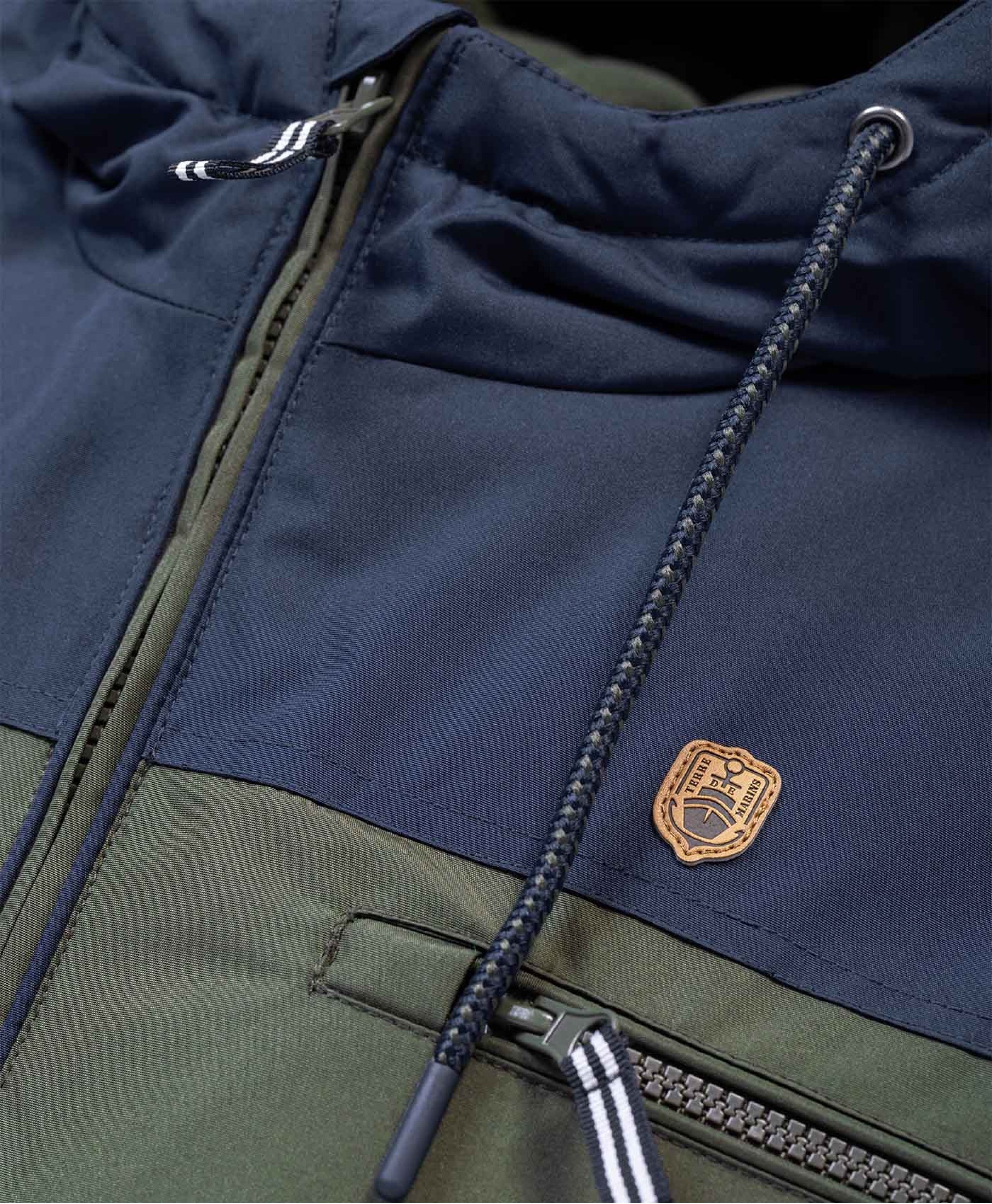 (image for) Parka Kaki/Bleu Metesa | Terreetmarin.Com - 314