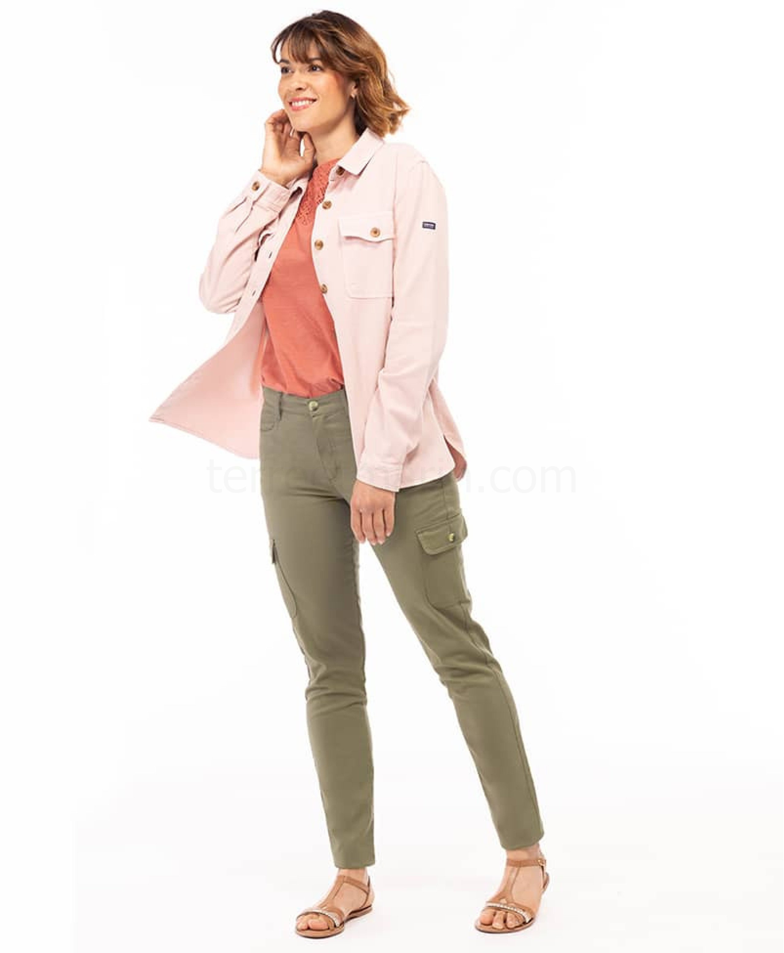 (image for) Veste Ml Rose Pale Caluso | Terreetmarin.Com - 161