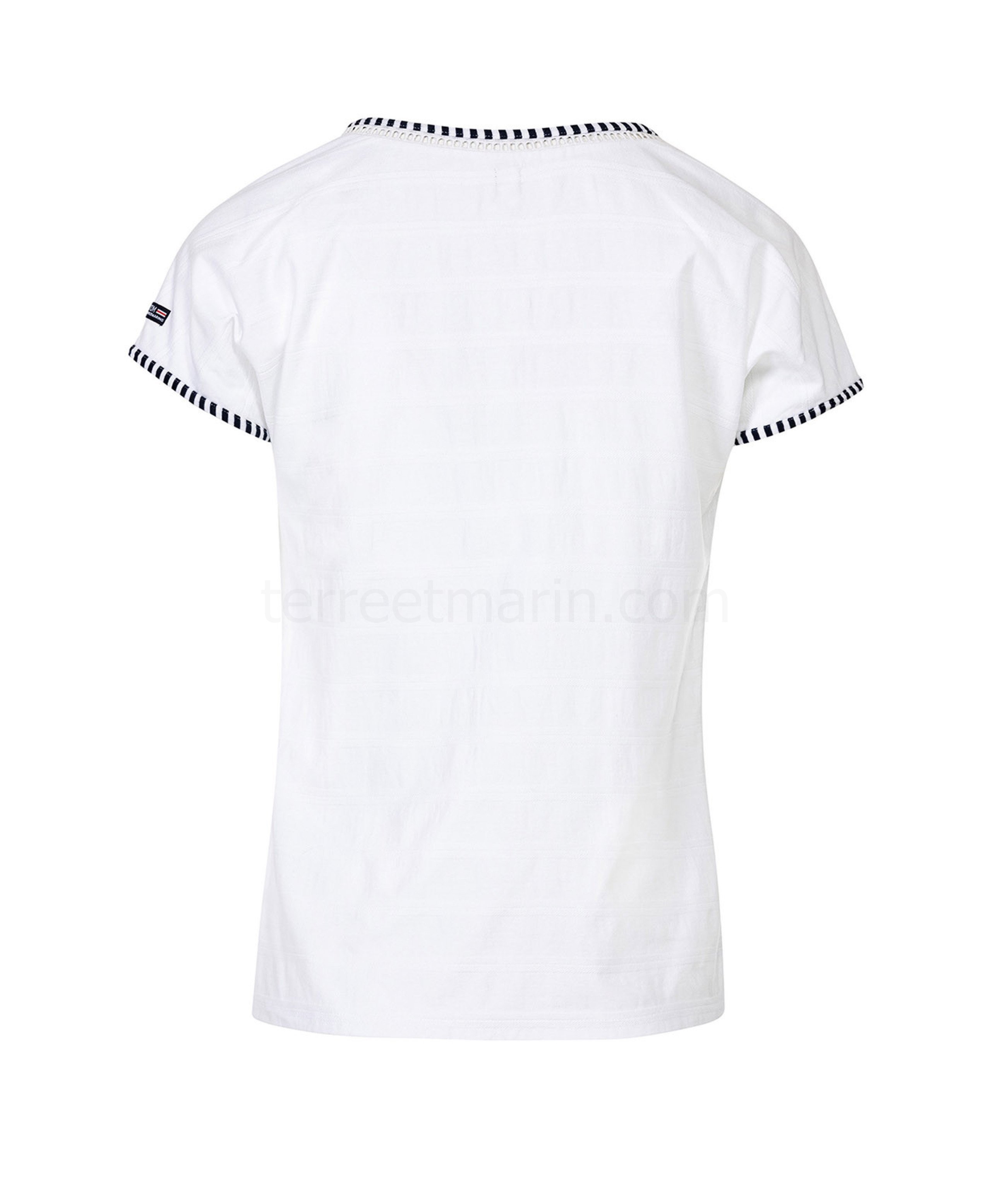 (image for) Tee Shirt Mc Blanc Optique Bioma | Terreetmarin.Com - 116