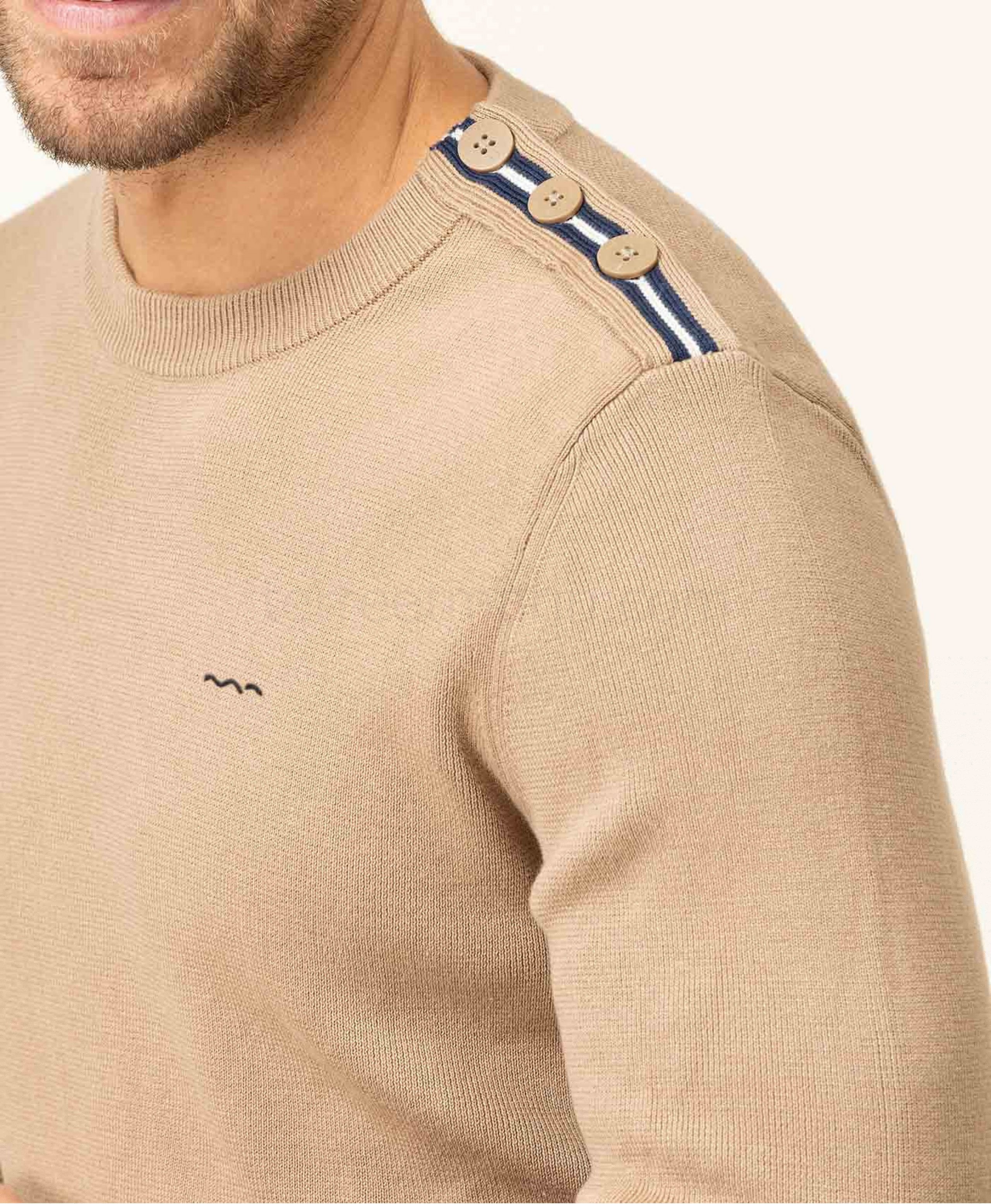 (image for) Pull Beige Kafull | Terreetmarin.Com - 289