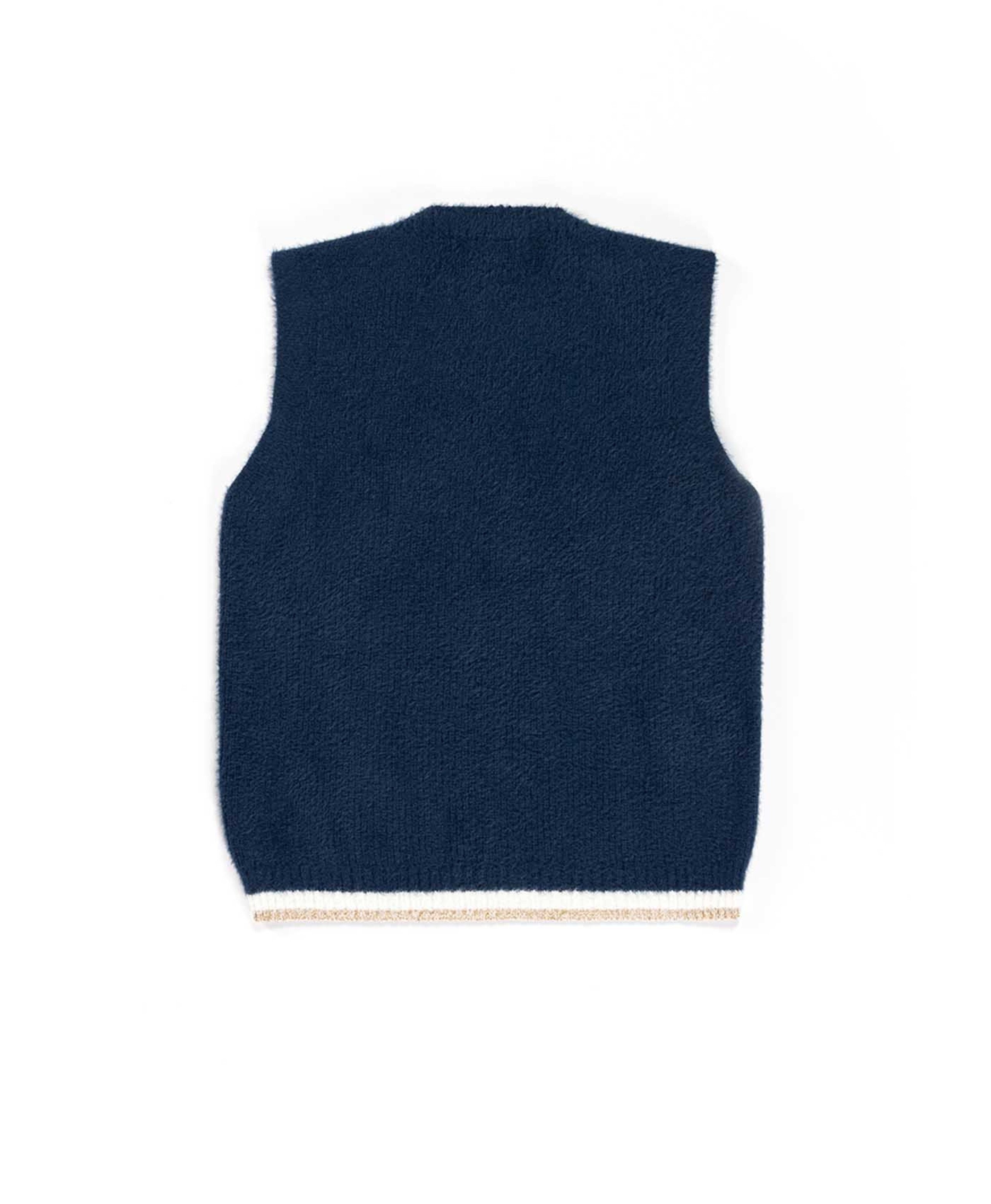 (image for) Pull Indigo Sans Manches Femme Madric | Terreetmarin.Com - 57