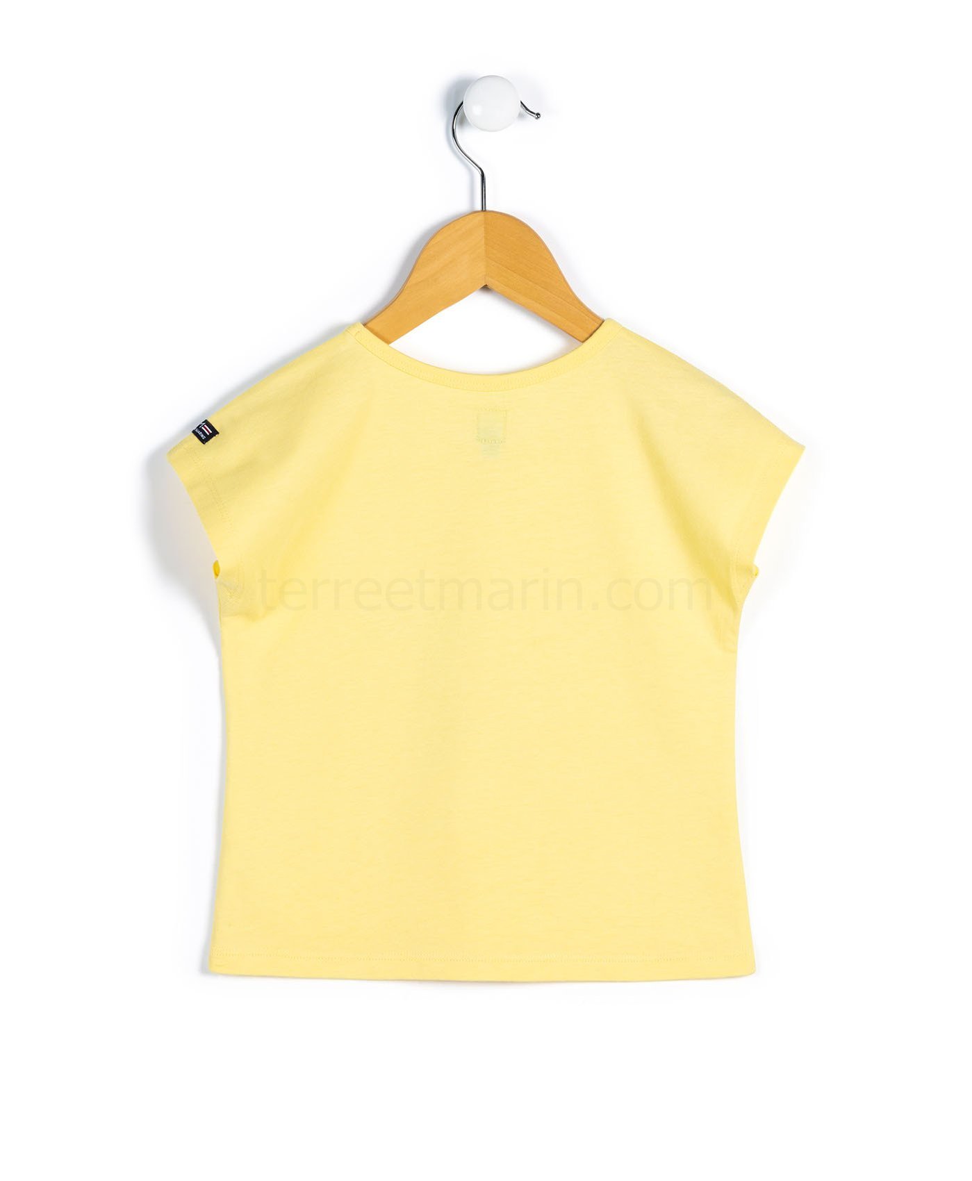 (image for) Tee Shirt Mc Jaune Blanchi Leti | Terreetmarin.Com - 430