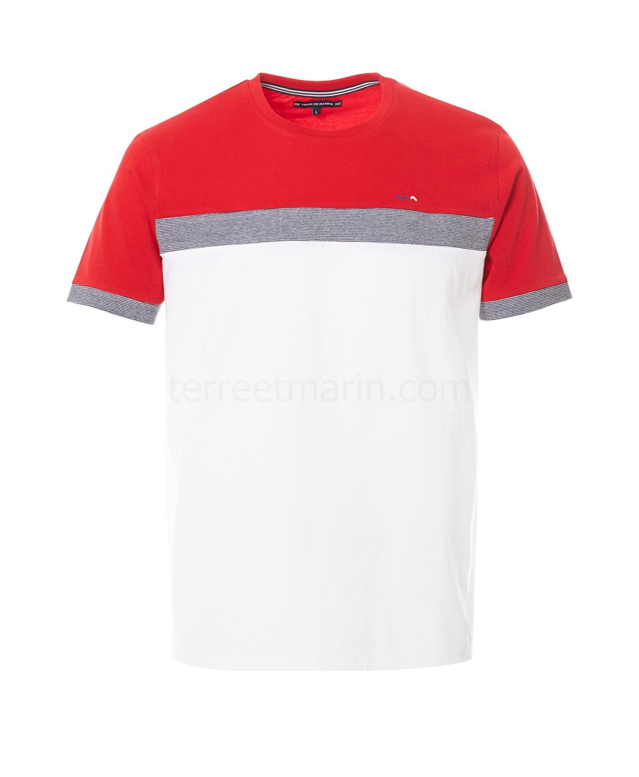 (image for) Tee Shirt Mc Blanc/Rouge Hiltona | Terreetmarin.Com - 274