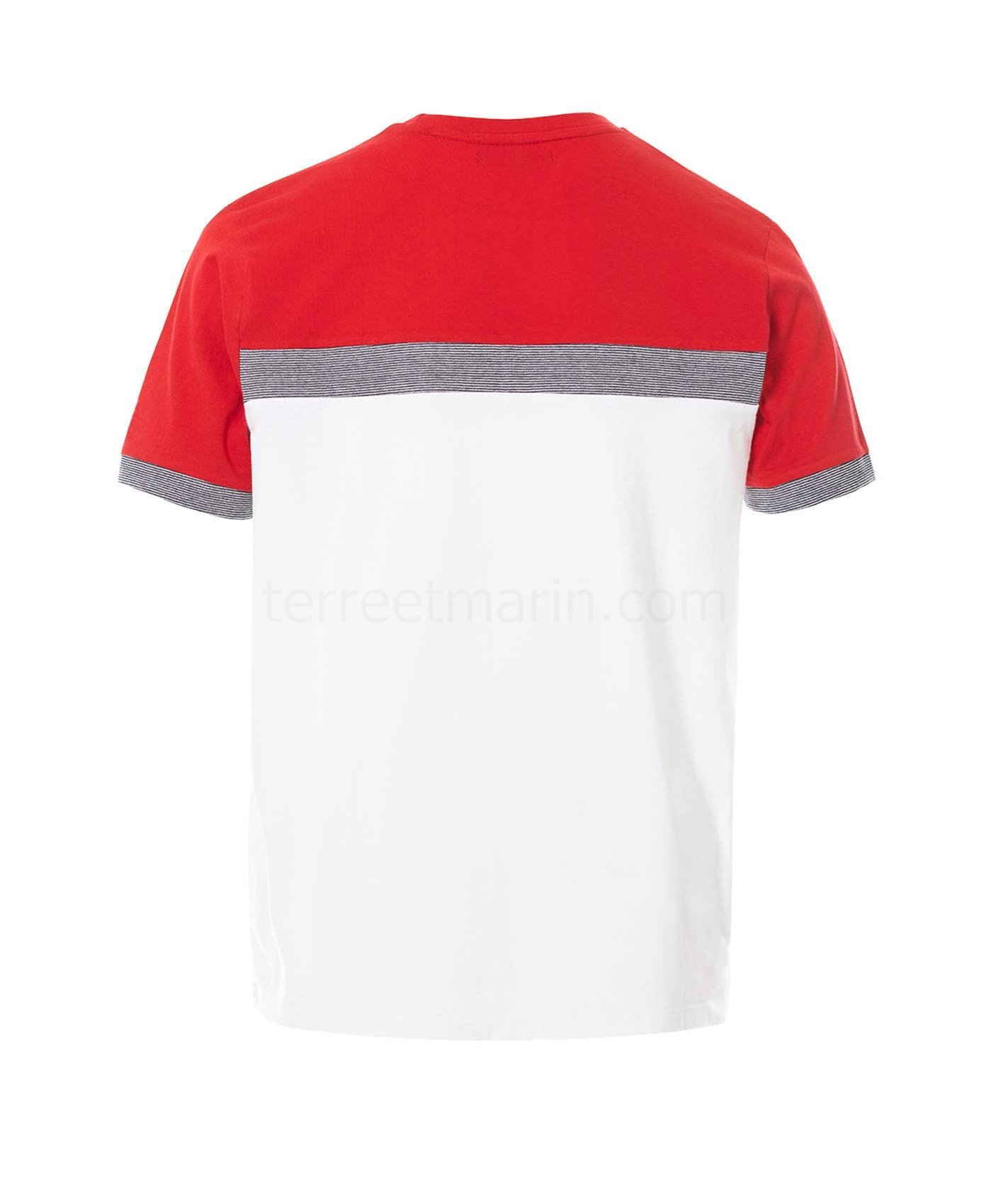 (image for) Tee Shirt Mc Blanc/Rouge Hiltona | Terreetmarin.Com - 274