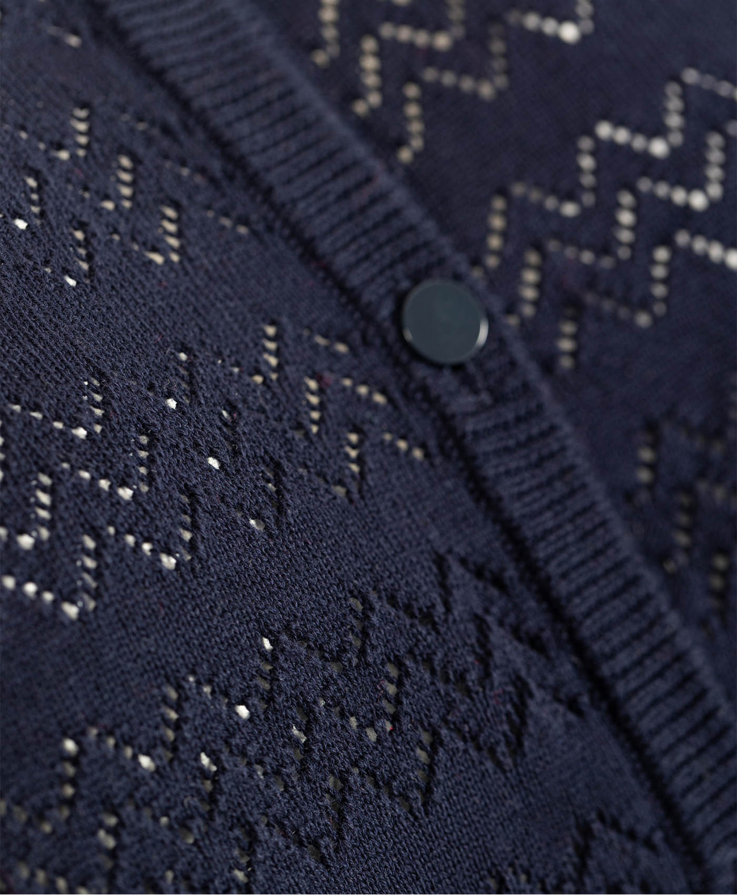 (image for) Cardigan Tricot Indigo Deala | Terreetmarin.Com - 175