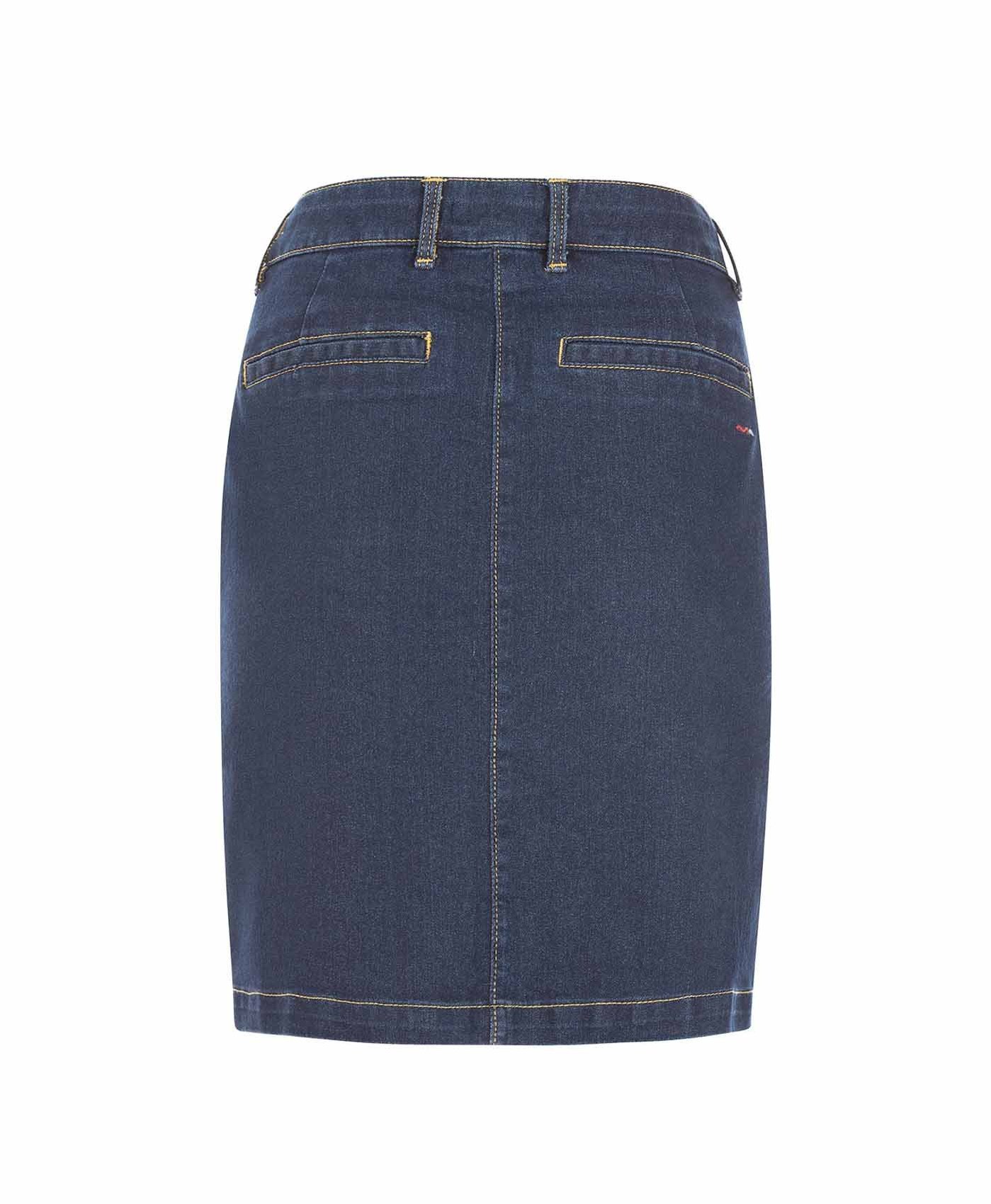 (image for) Jupe Courte Denim Clair Ecidie | Terreetmarin.Com - 144