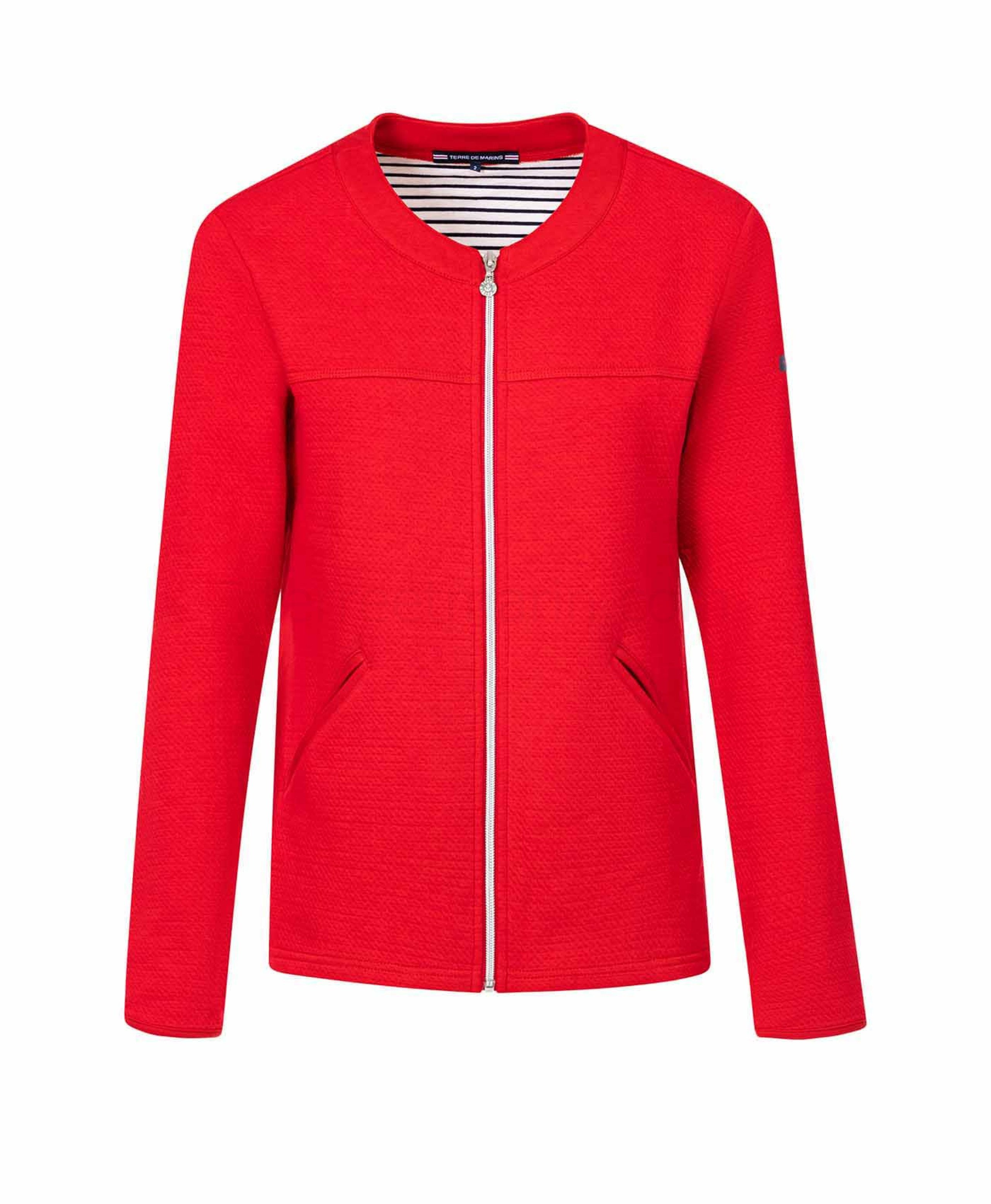 (image for) Veste Ml Rouge Rubis Babely | Terreetmarin.Com - 168