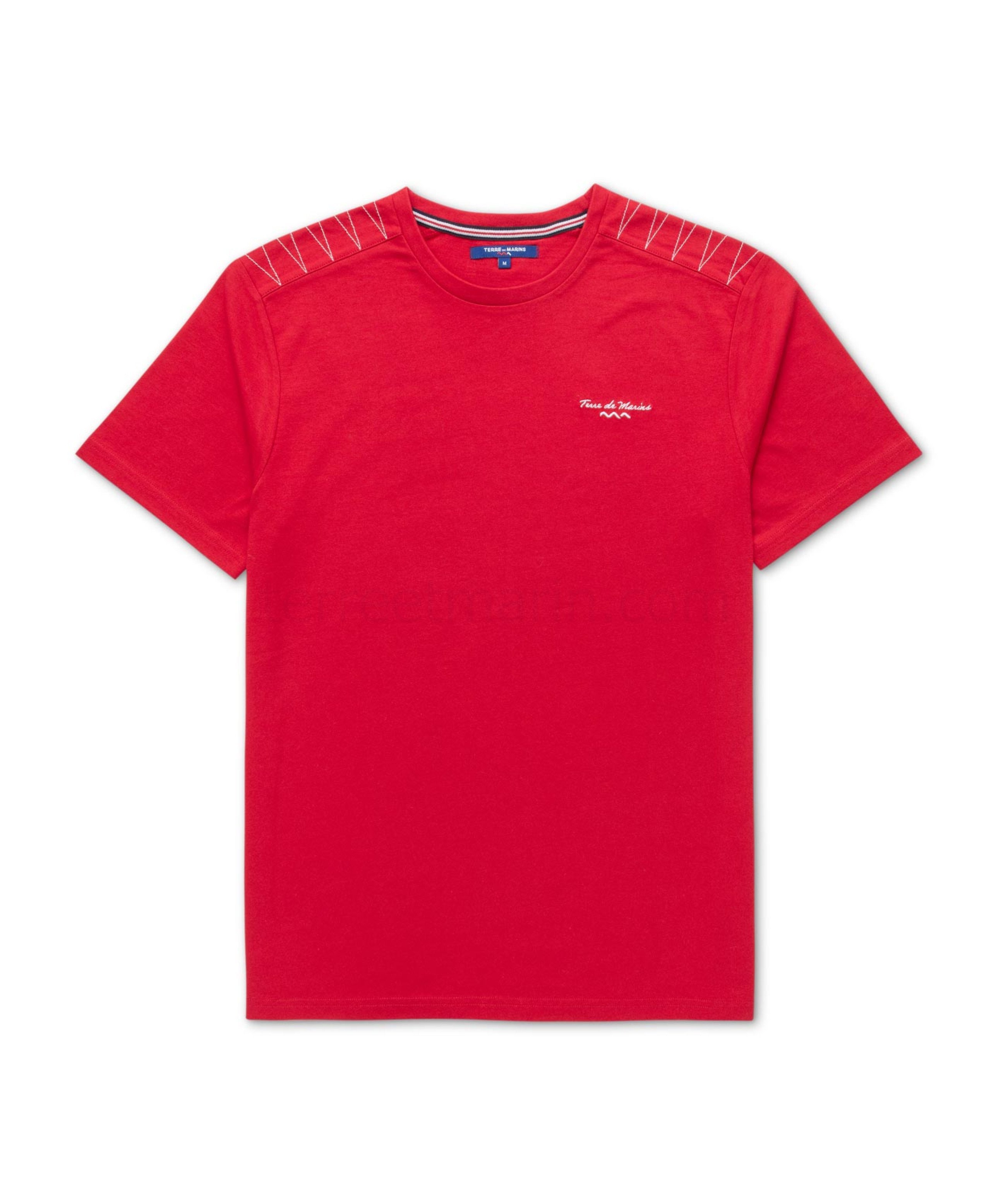(image for) Tee Shirt Mc Rouge Rubis Altoa | Terreetmarin.Com - 252
