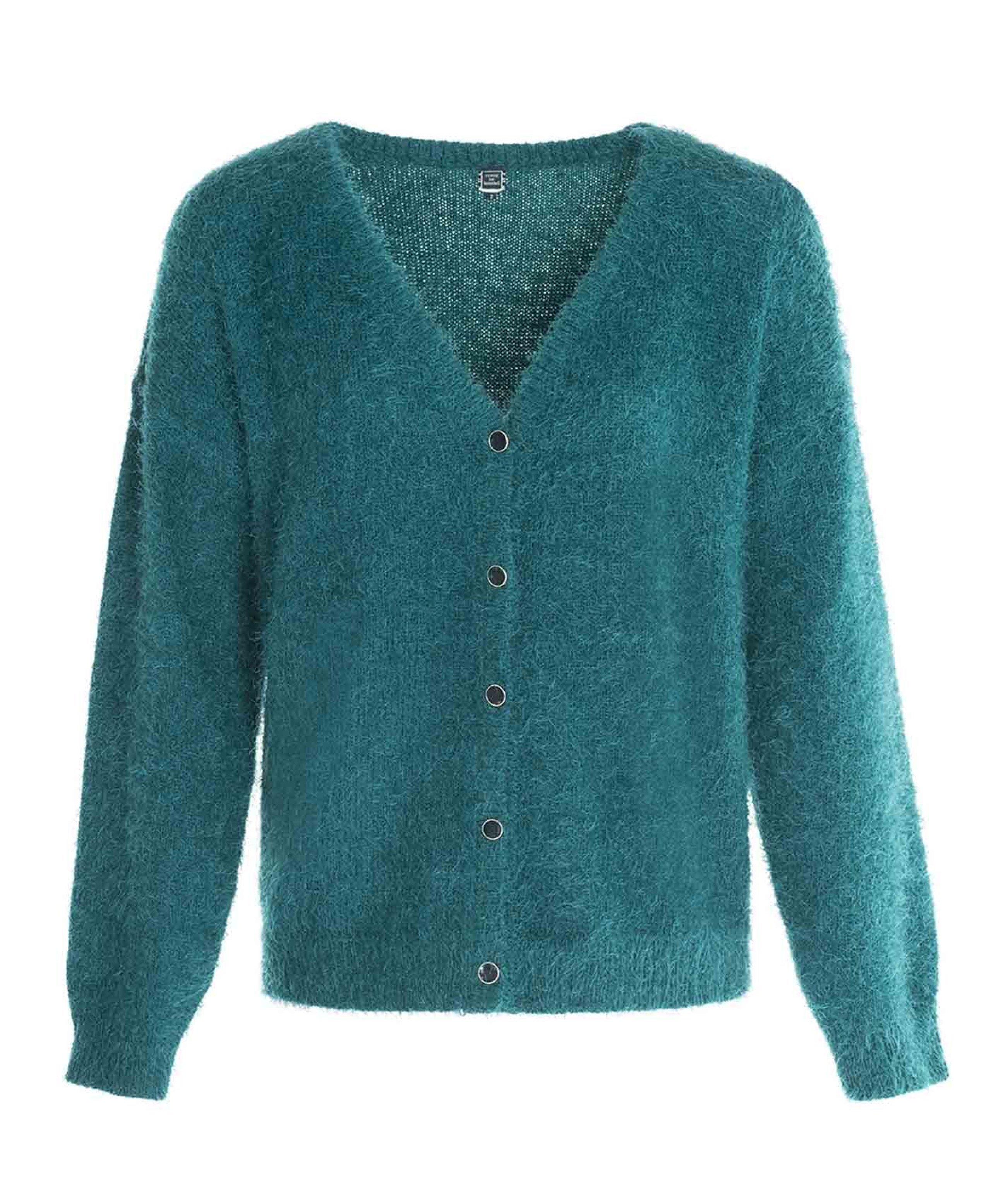 (image for) Cardigan Tricot Emeraude Hisser | Terreetmarin.Com - 195