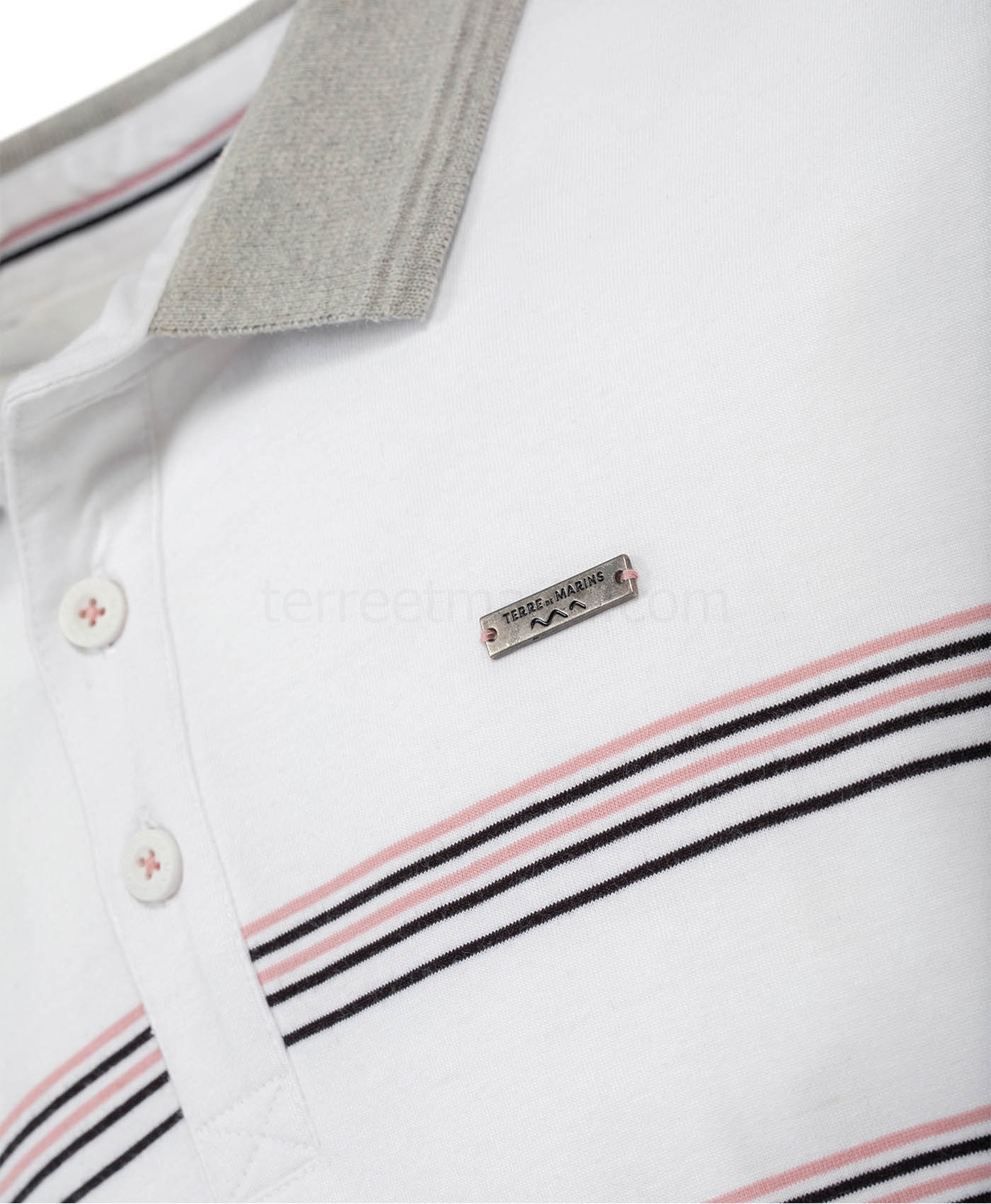 (image for) Polo Mc Raye Fond Blanc Cepla | Terreetmarin.Com - 248