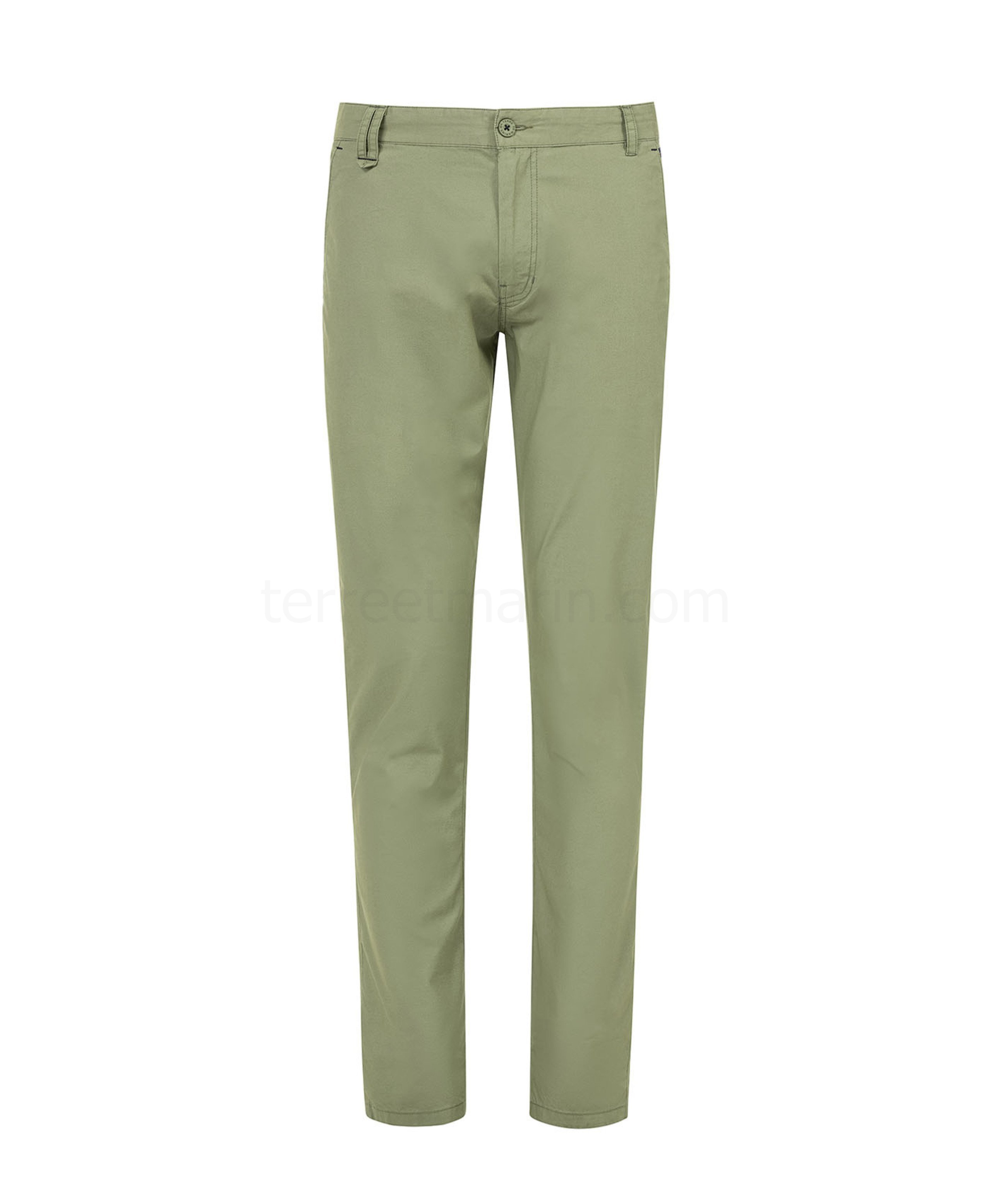 (image for) Pantalon Vert Olive Gilbin | Terreetmarin.Com - 376