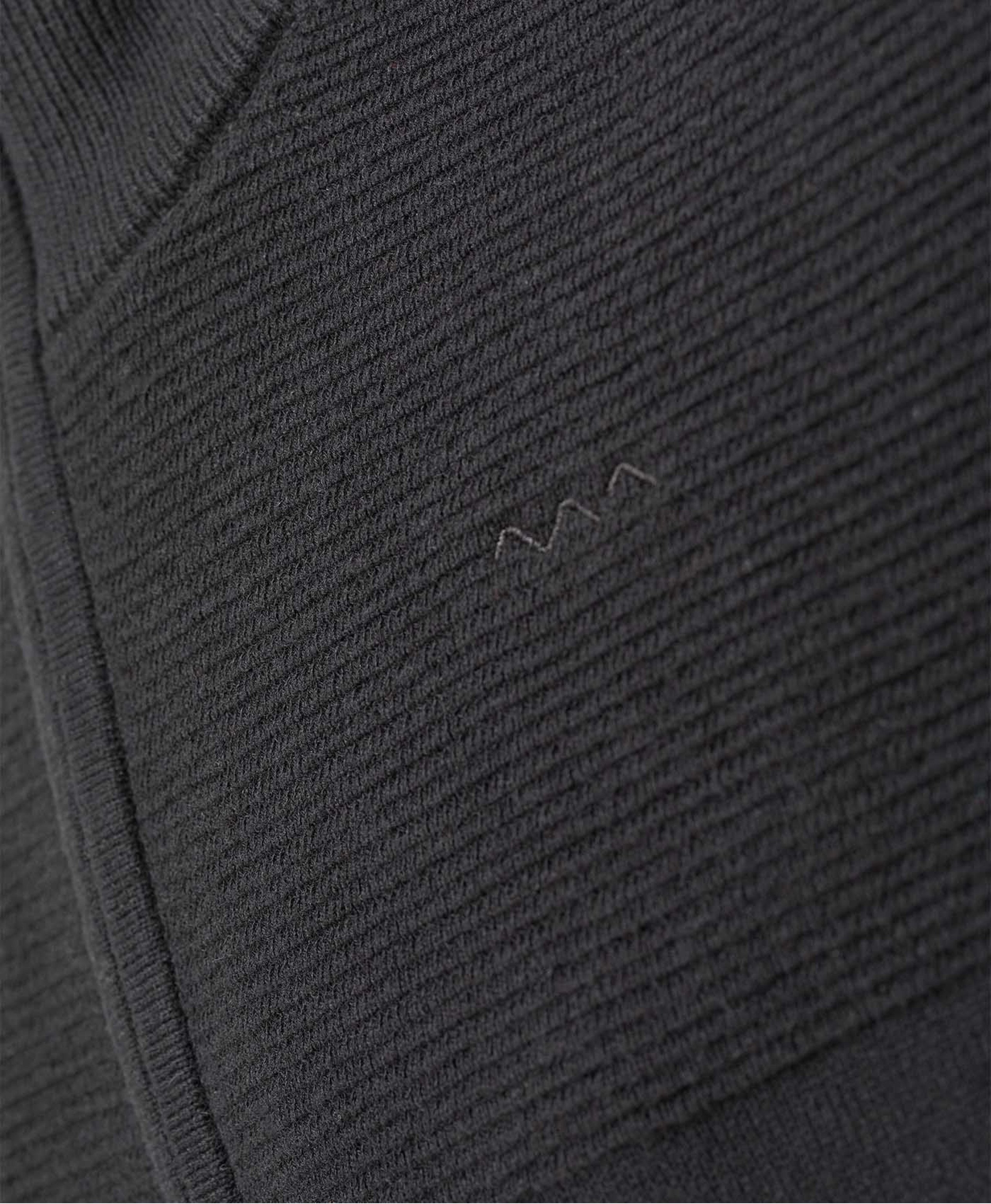 (image for) Cardigan Tricot Noir Icoro | Terreetmarin.Com - 360