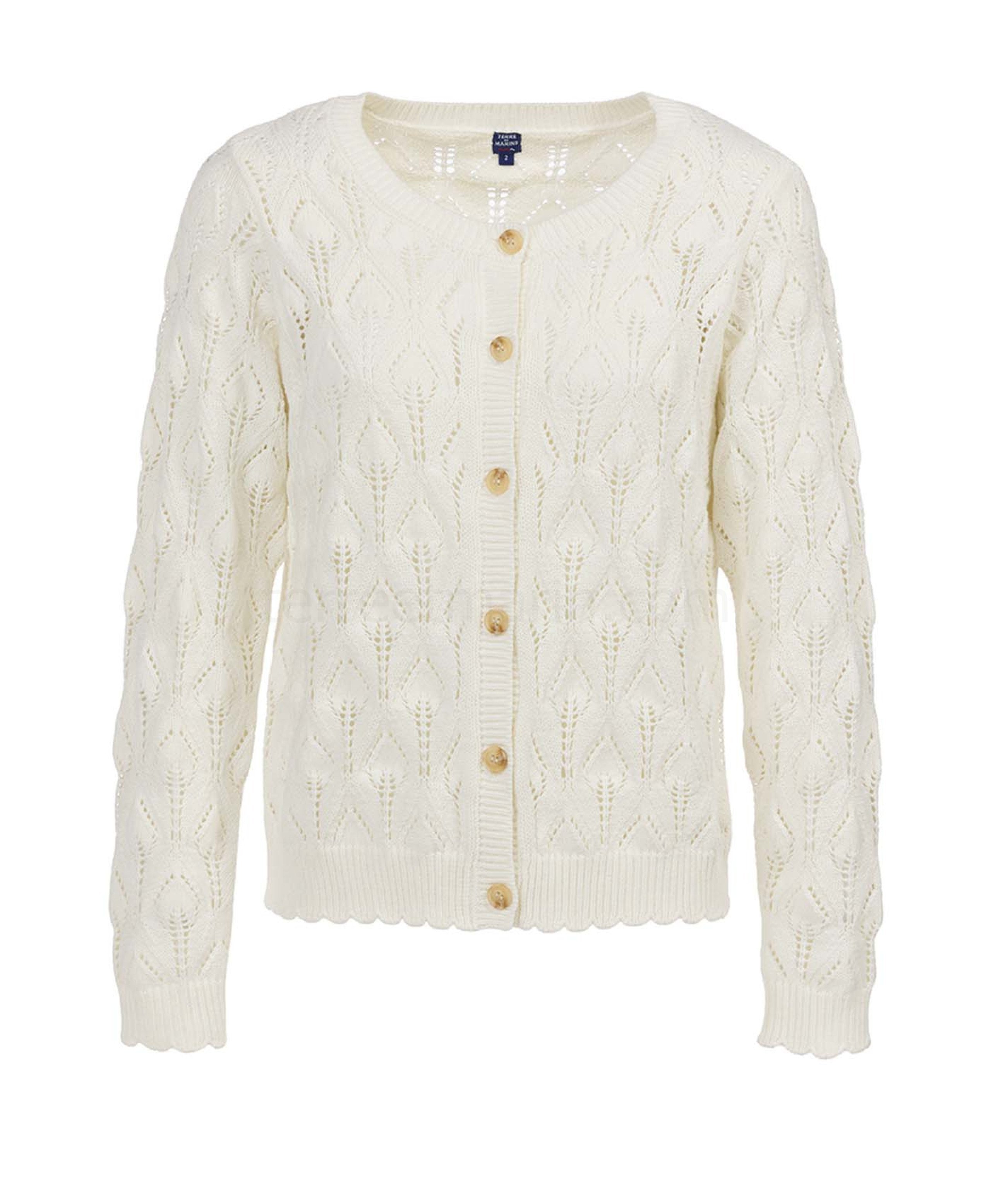 (image for) Cardigan Tricot Naturel Isat | Terreetmarin.Com - 47