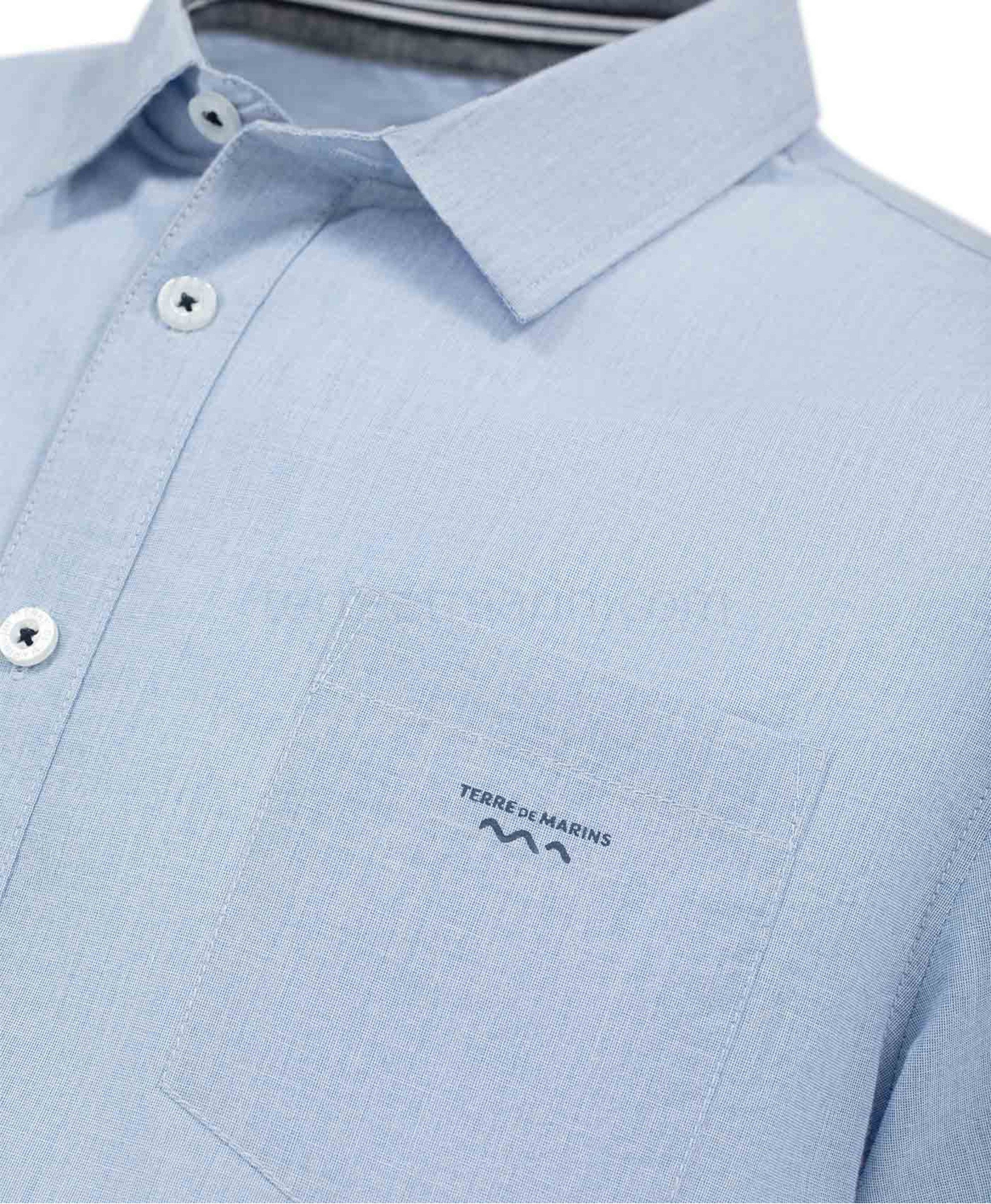 (image for) Chemise Chemisier Mc Bleu Ciel Elpapa | Terreetmarin.Com - 383