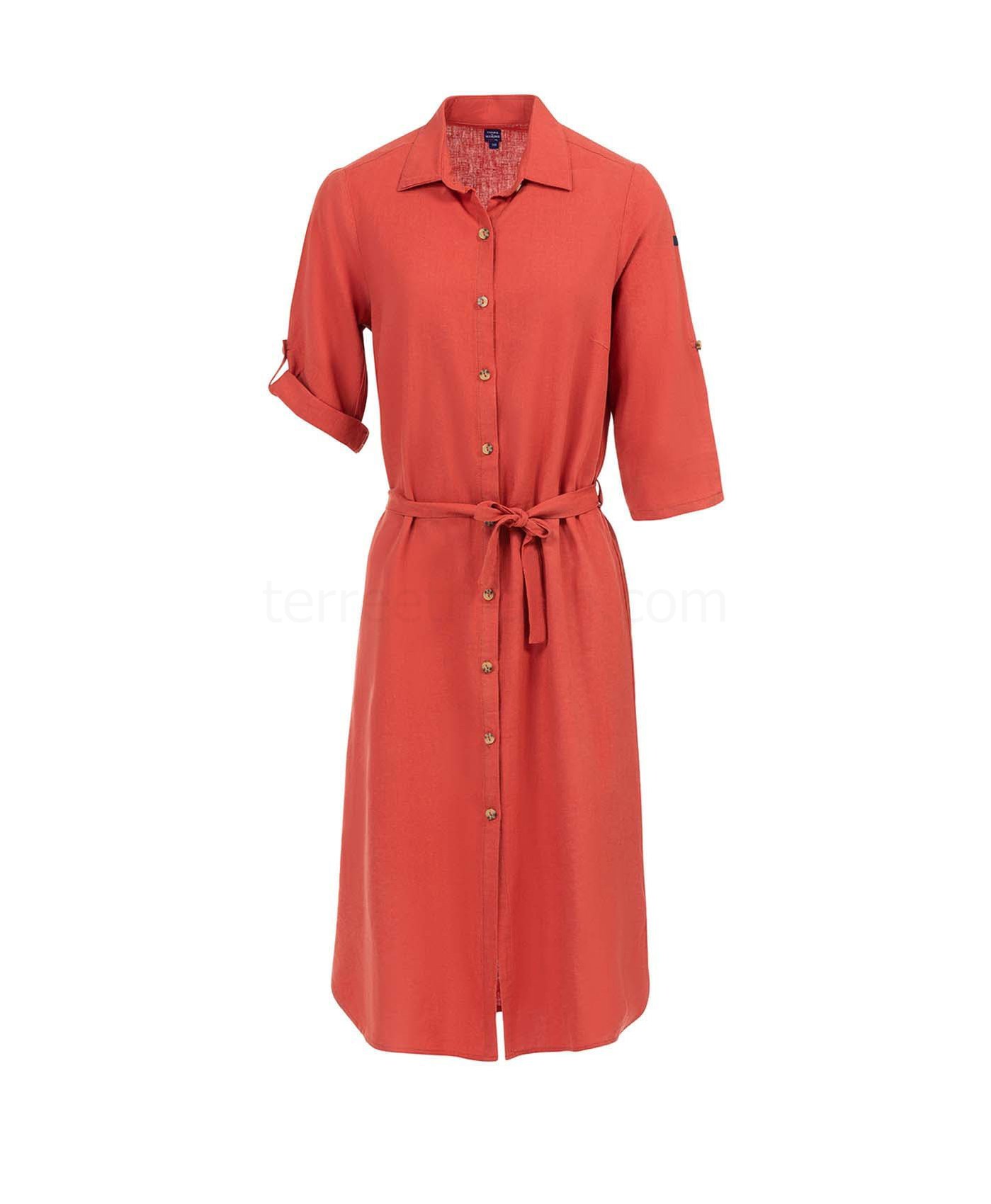 (image for) Robe Ml Rouge Brique Fonce Pitro | Terreetmarin.Com - 43