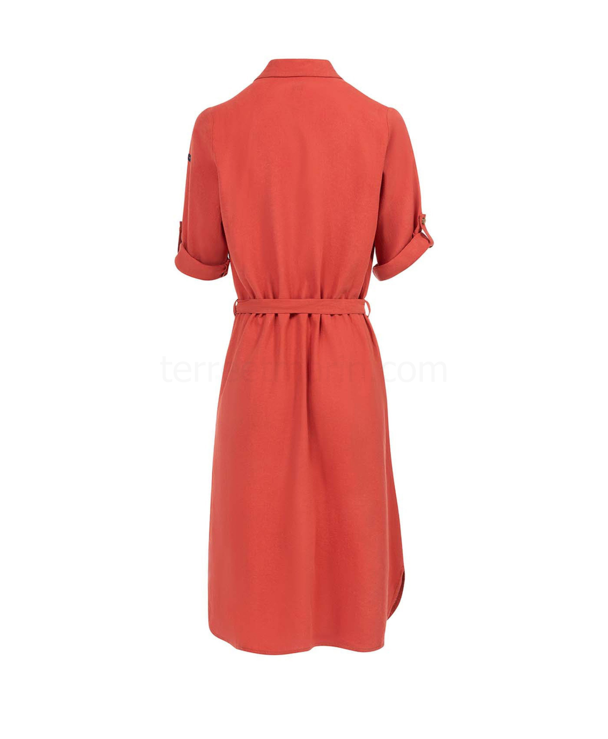 (image for) Robe Ml Rouge Brique Fonce Pitro | Terreetmarin.Com - 43