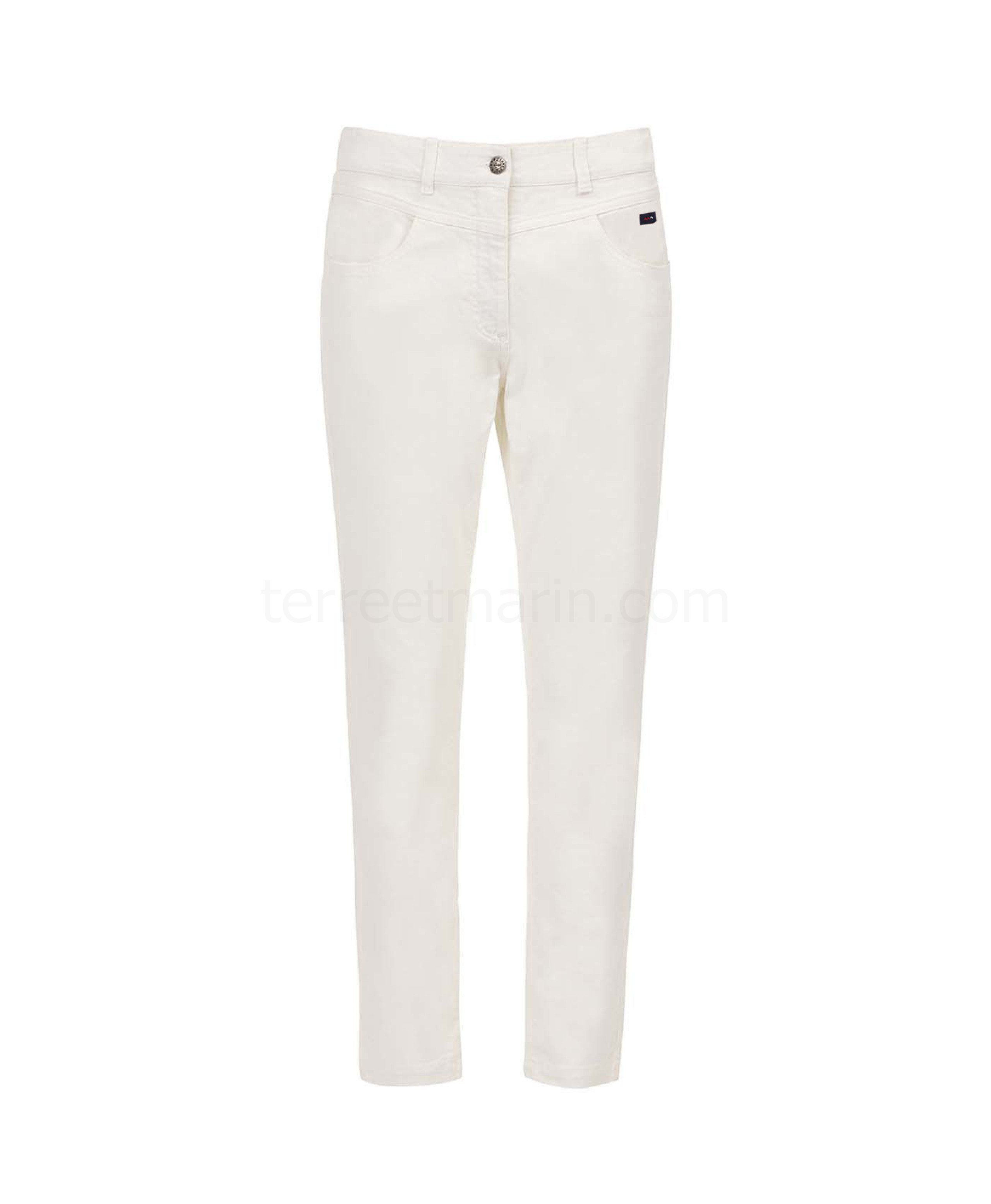(image for) 7/8eme Blanc Optique Ciona Pantalon 7/8 F | Terreetmarin.Com - 26