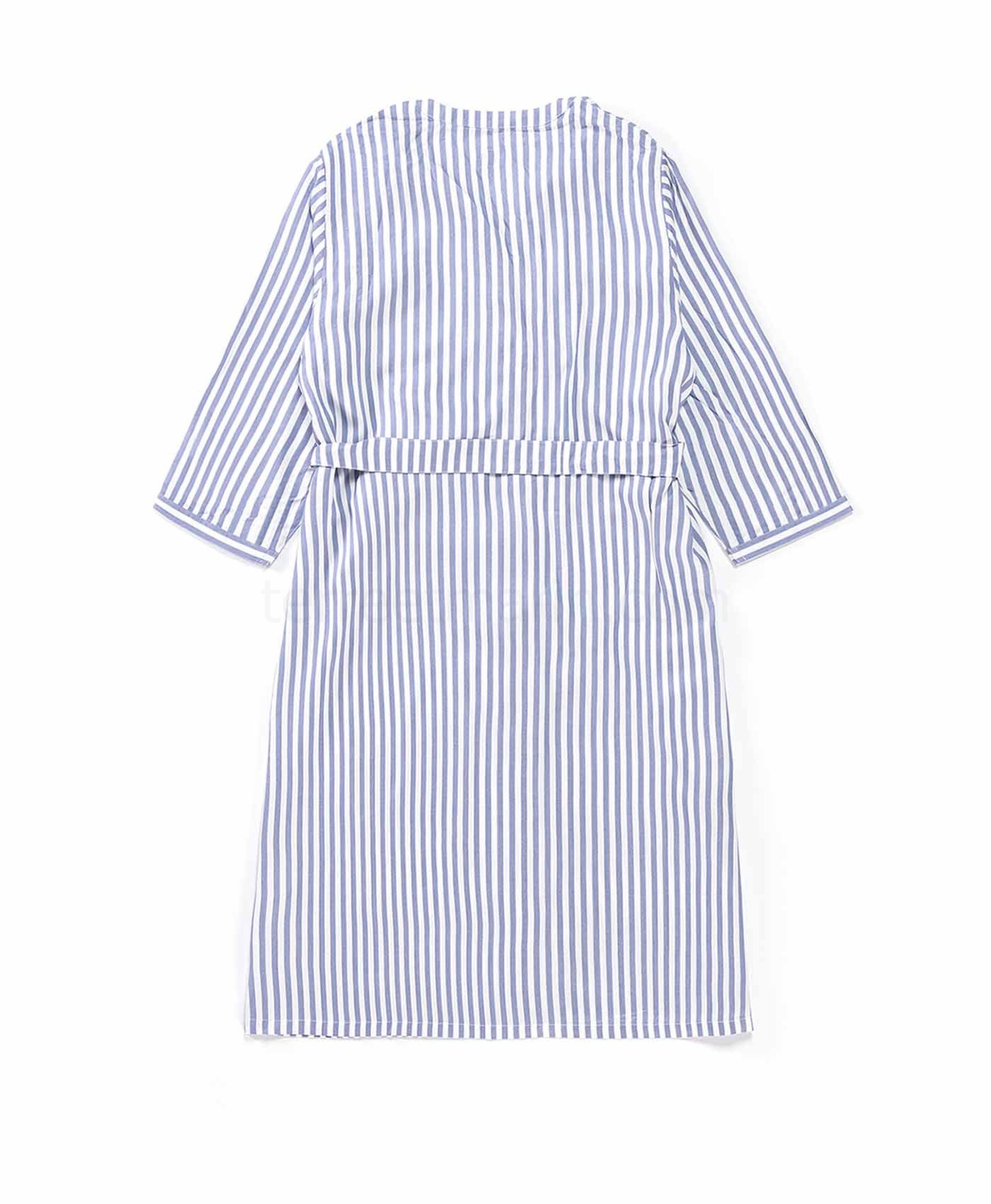 (image for) Robe Ml Raye Blanc / Bleu Pamcony | Terreetmarin.Com - 52