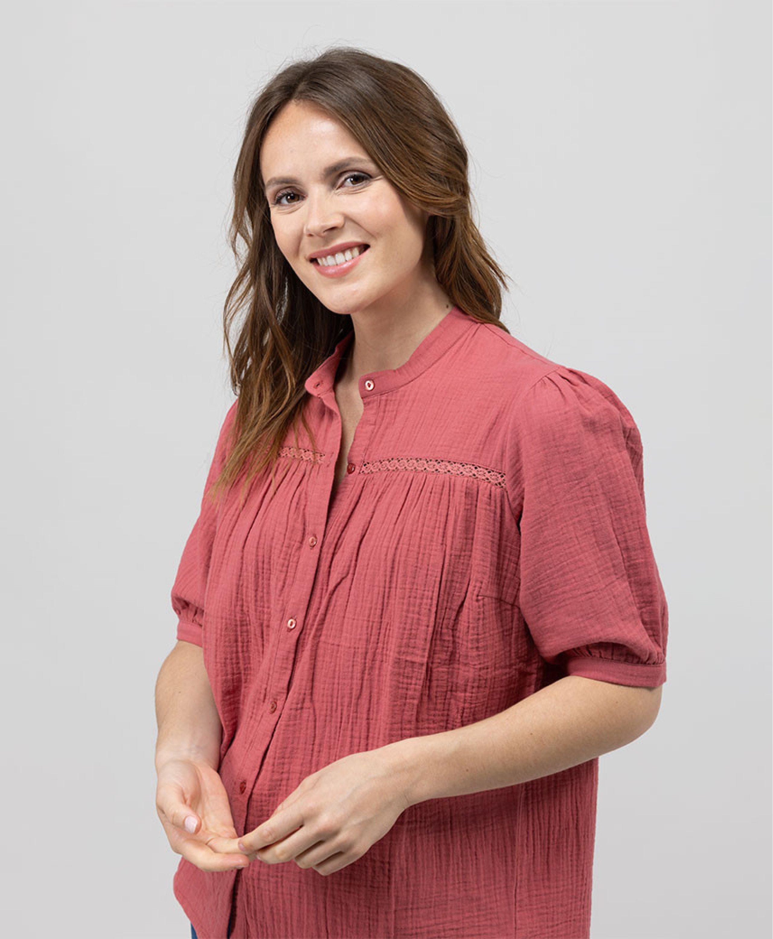 (image for) Chemise Chemisier Mc Terracotta Emise | Terreetmarin.Com - 46