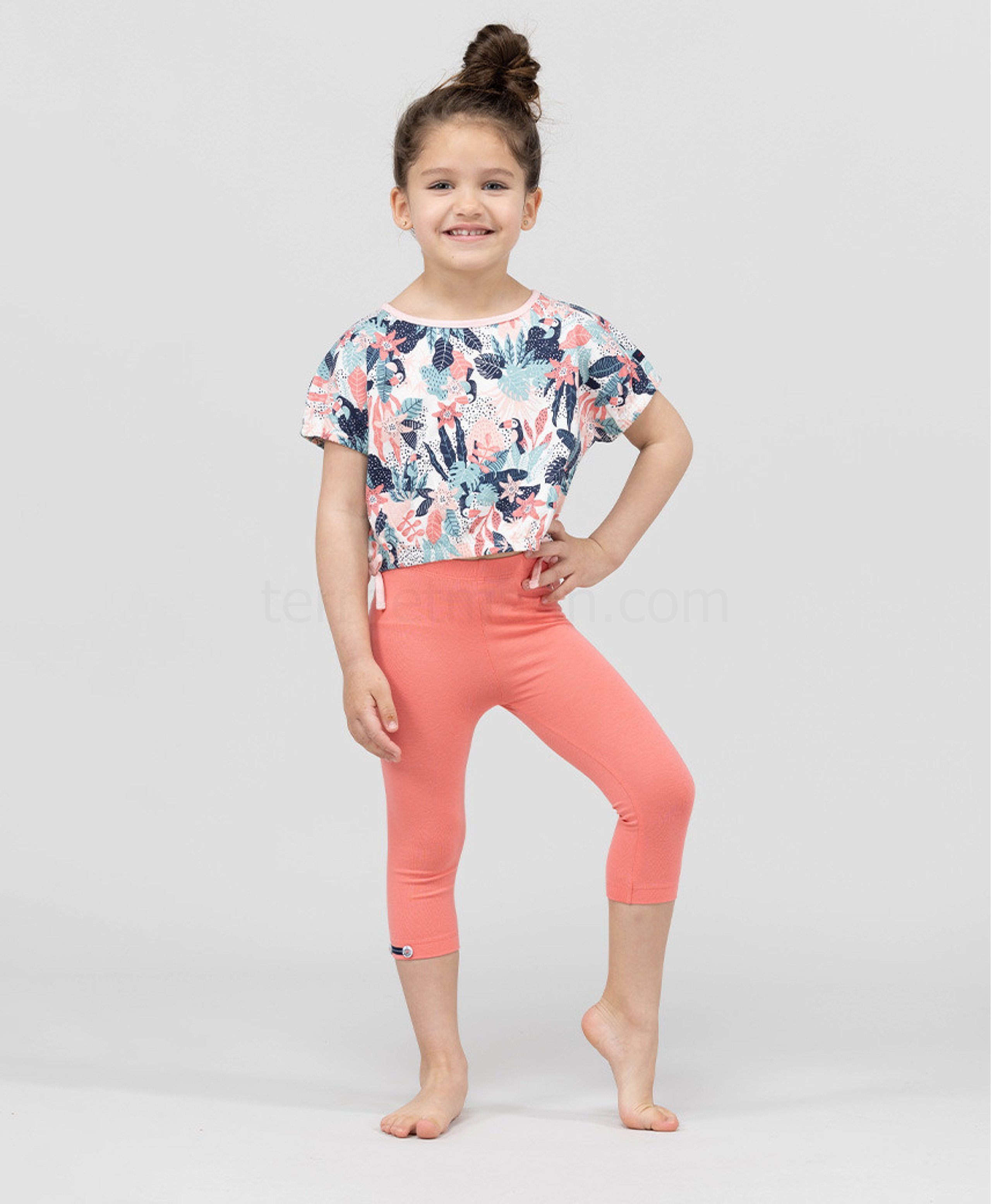 (image for) Calecon Legging Court Pamplemousse Makeba | Terreetmarin.Com - 402 - Click Image to Close