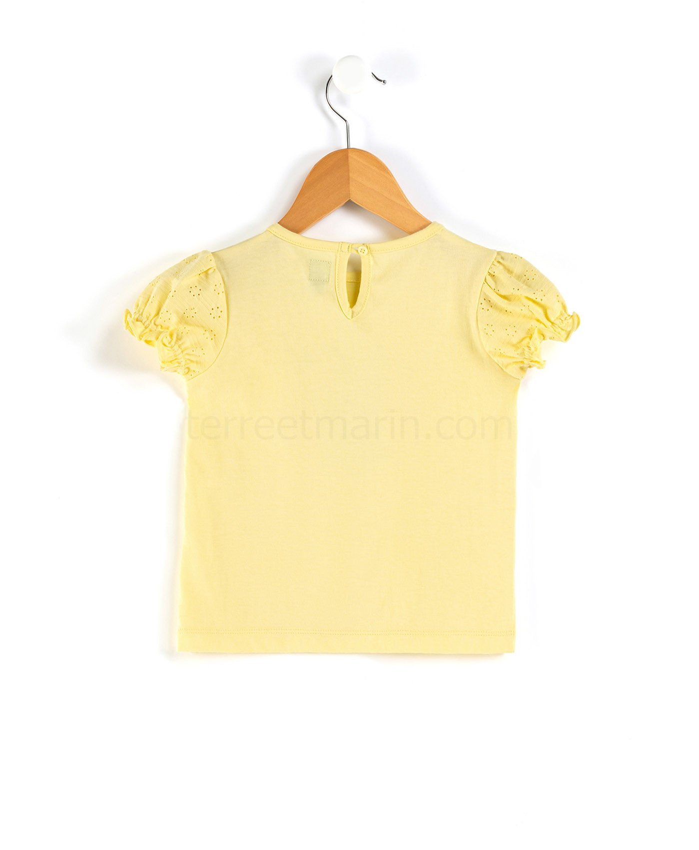 (image for) Tee Shirt Mc Jaune Blanchi Adove | Terreetmarin.Com - 401